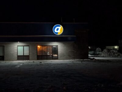 Night Time Admin Building